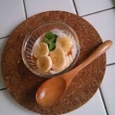 メープルバナナヨーグルト