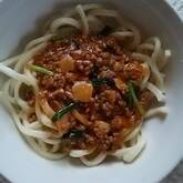 そぼろあんかけうどん