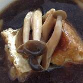 厚揚げのキノコだしがけ