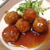 甘酢あんの肉団子