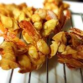 エビのアーモンド衣揚げ