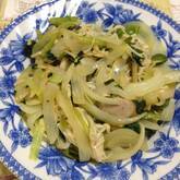 玉ネギの炒め物