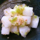 混ぜるだけで一品完成！やみつき大根のナムル