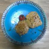照り焼き鶏バーグ