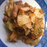 豚肉とキャベツのピリ辛炒め