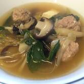 シイタケの中華スープ