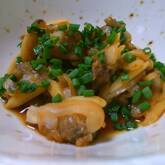 アサリのニンニクしょうゆ