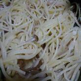 エノキのペペロンチーノ