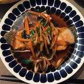 カレイの唐揚げあんかけ