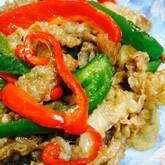 チンジャオロース