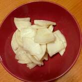 大根のべったら風塩麹漬け