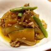 豚肉とカボチャの煮物