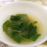 ほうれん草のみそ汁