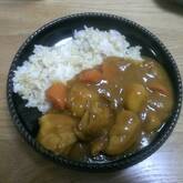 チキンとカボチャのカレー