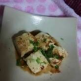 豆腐のバター焼き