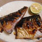 サバのシンプル塩焼き