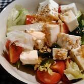 豆腐サラダ たった10分で完成 万能ダレで簡単おいしく by近藤 瞳さん