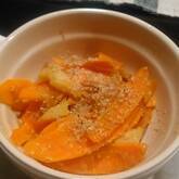 ニンジンとちくわのみそ炒め