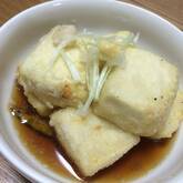 揚げ出し豆腐