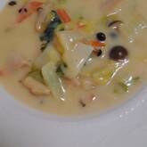 濃厚あたたか！白菜とホタテのクリーム煮