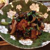 焼き豆腐のピリ辛みそ炒め