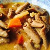 簡単モツ煮込み じっくり煮込む