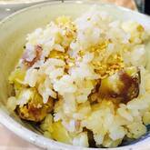 秋の定番！もち米入り栗ご飯