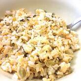 高菜と明太子のチャーハン