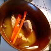 エビ芋入りみそ汁