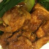 鶏肉のショウガ焼き