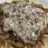 簡単絶品！納豆とたっぷりきのこの和風パスタ