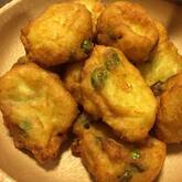 枝豆のふんわり落とし揚げ