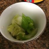 白菜とセロリの浅漬け