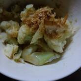 カリフラワーのおかか和え