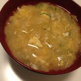 卵入り白みそ汁