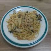 キノコの照り焼きパスタ