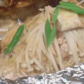 鮭のネギみそホイル焼き