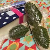 ジャコと明太子のスティックおにぎり