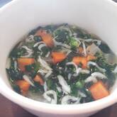 シラスと野菜のあんとじ