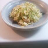 無限キャベツ（ツナマヨ炒め）