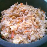 根菜の炊き込みごはん