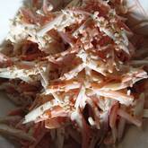 ゴボウのゴマサラダ