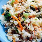 鶏ひき肉のユズコショウチャーハン