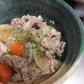 豚バラ肉と里芋の煮物