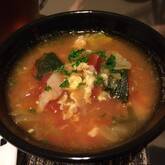 野菜たっぷりトマトスープ