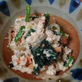 ホウレン草の白和え