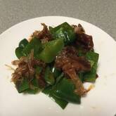 焼きピーマンのおかか和え