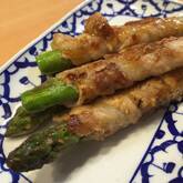 アスパラの豚バラ巻