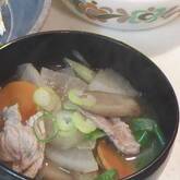具だくさんの豚汁