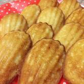 紅茶風味のマドレーヌ